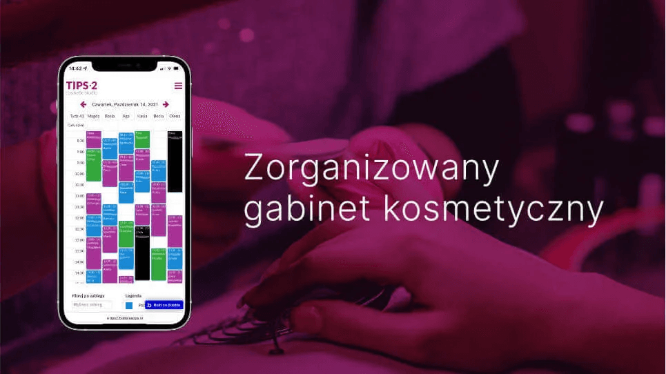 Aplikacja mobilna CRM do zarządzania salonem beauty - Tips2
