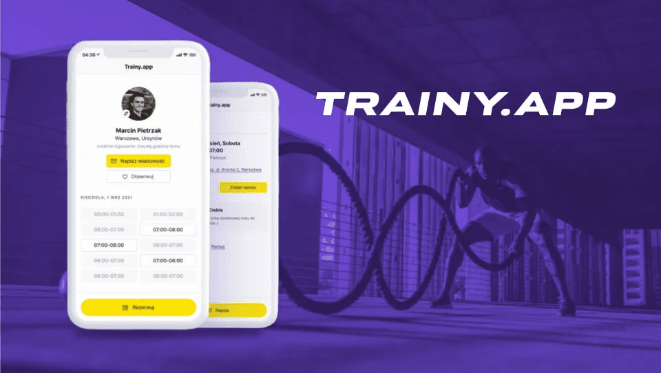 Aplikacja mobilna z AI dla trenerów personalnych - Trainy.APP